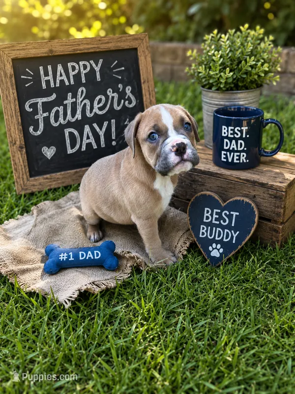 Rocky  – Olde English Bulldogge puppy for sale in Bay Minette, AL