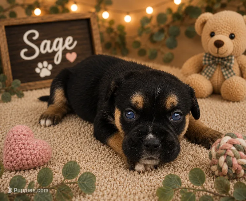 Sage – French Bulldog, Pomsky puppy on hold in LaPorte, IN