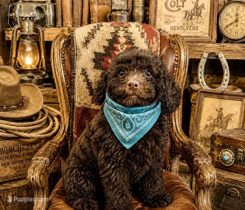 🐶 Curly (dark brown)🤎🐾 – Poodle - Toy  puppy for sale in Puyallup, WA