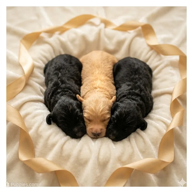 Freya Black Girl – Miniature Goldendoodle puppy for sale in Milton, FL