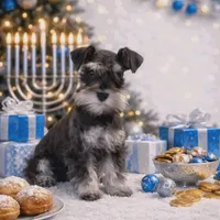 Darrel, a male Miniature Schnauzer for sale in Binghamton, NY – Photo 1 of 2