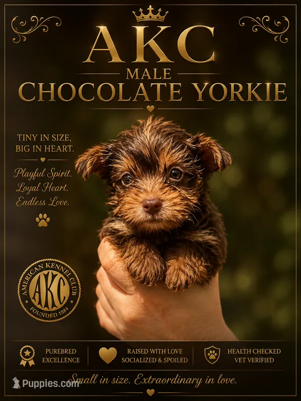 Nutter  – Yorkshire Terrier puppy for sale in Sumter, SC