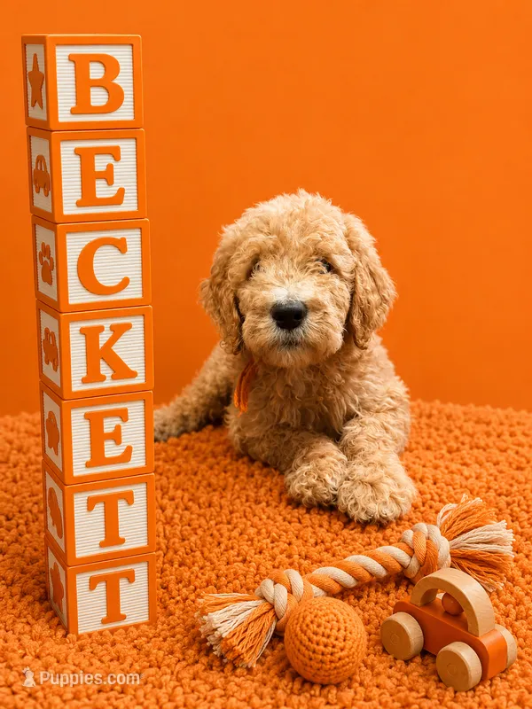 Beckett – Goldendoodle puppy for sale in Rockville, MN