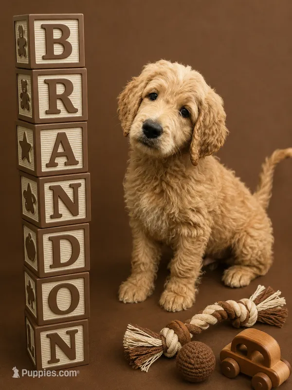 Brandon – Goldendoodle puppy for sale in Rockville, MN