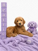 Beatrice, a female Goldendoodle for sale in Rockville, MN – 1 of 3