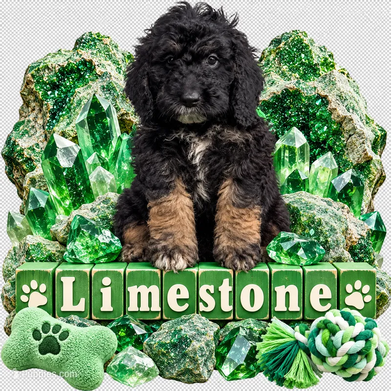 Limestone – Bernedoodle puppy for sale in Rockville, MN
