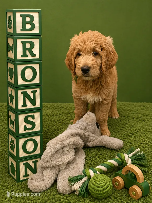 Bronson – Goldendoodle puppy for sale in Rockville, MN