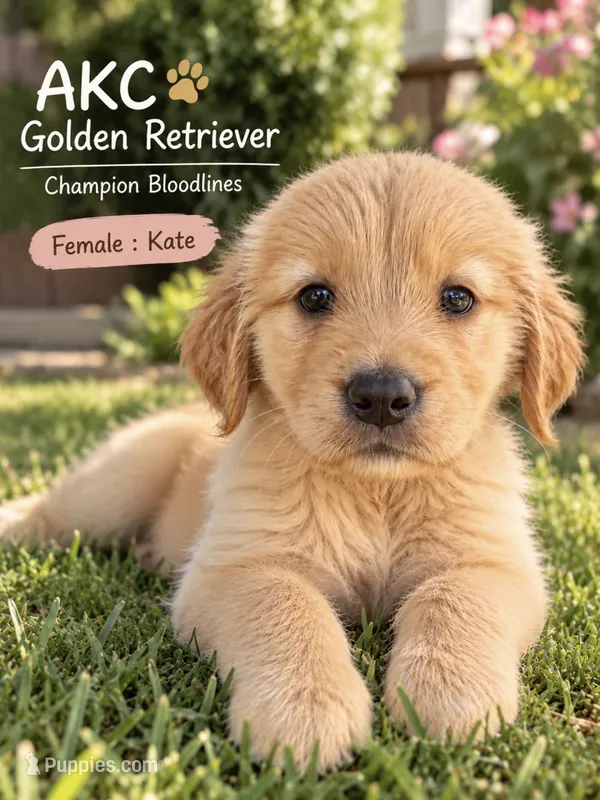 Kiara – Golden Retriever puppy for sale in Houston, TX