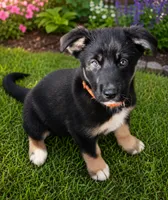 Gabrielle, a female German Shepherd Dog and Siberian Husky for sale in Holton, MI – 4 of 7