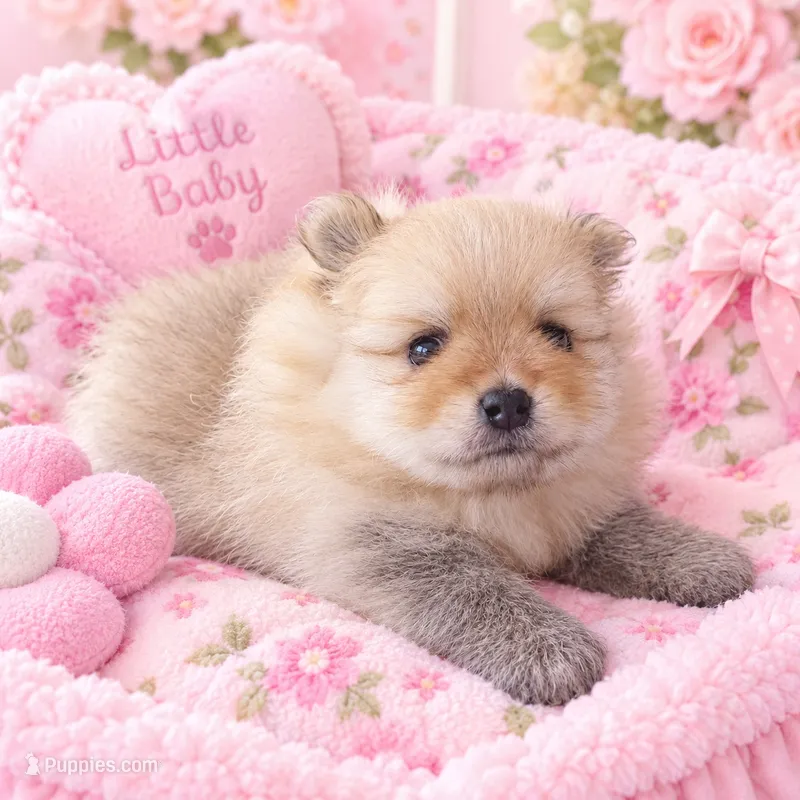 LADYBUG - CKC Pomeranian – Pomeranian puppy for sale in Dawsonville, GA