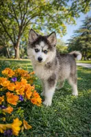 Love Bug, a female Pomsky for sale in La Verne, CA – 4 of 7