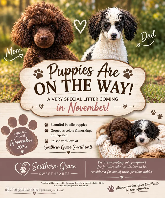 Coming Soon! – Poodle - Toy  puppy for sale in Mount Olive, NC