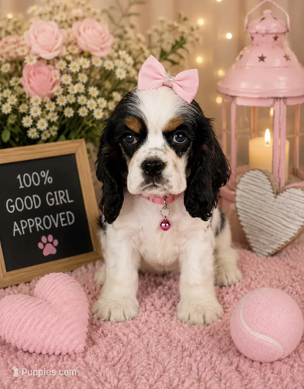 AKC TRI # 4845 – Cocker Spaniel puppy for sale in Exeter, MO