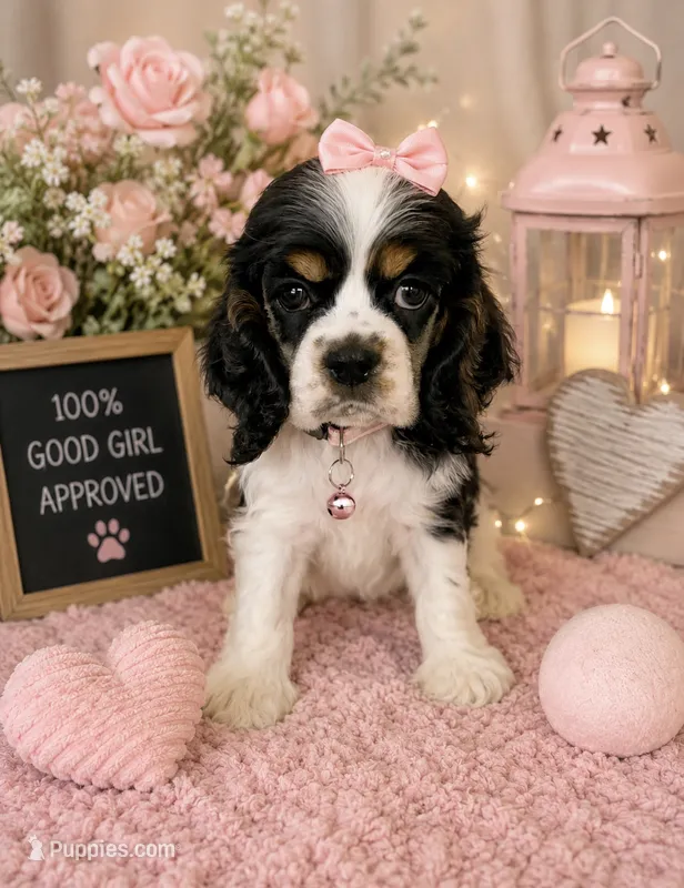 AKC TRI # 4847 – Cocker Spaniel puppy for sale in Exeter, MO