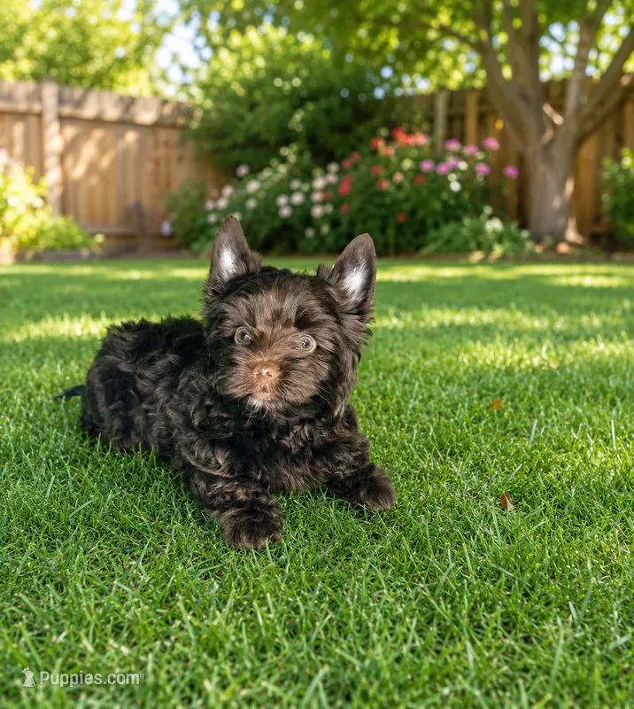 Chocolate Brindle Yorkie Boy – Yorkshire Terrier puppy for sale in Shreveport, LA