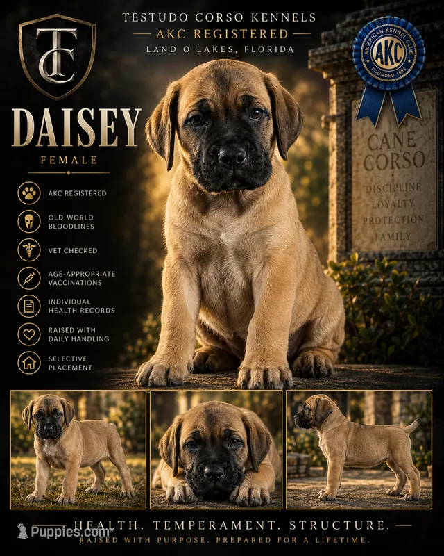 Daisey — Female Cane Corso – Cane Corso puppy for sale in Land O Lakes, FL