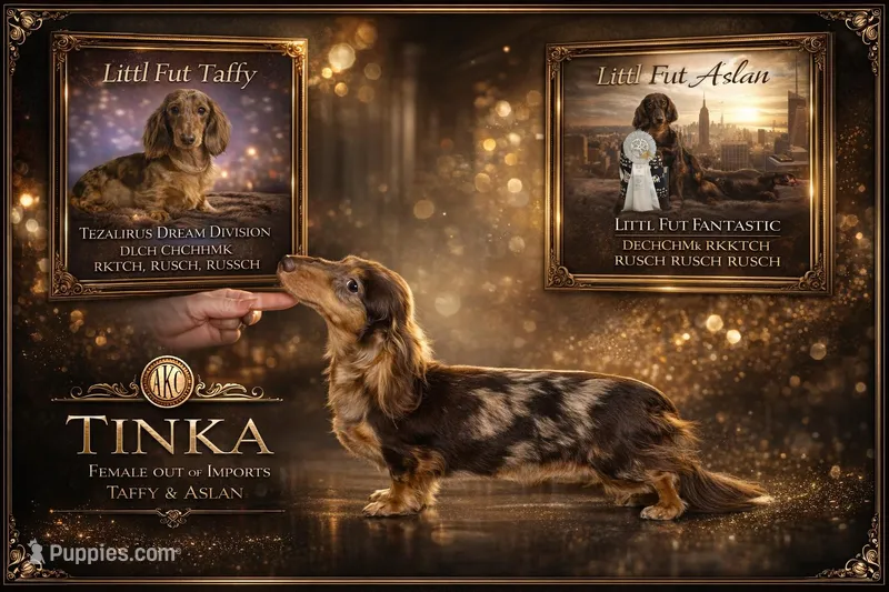 Tinka- Full AKC Full Russian PRA clear