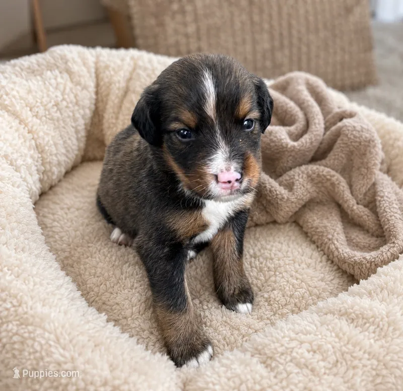 Gilbert – Bernedoodle puppy for sale in Holden, MO