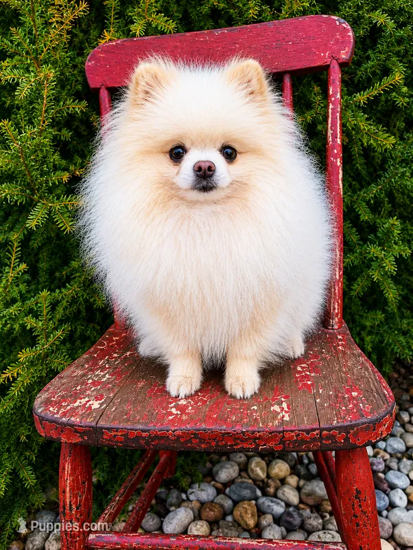 Tiny Tim -full AKC  – Pomeranian puppy for sale in Middlefield, OH
