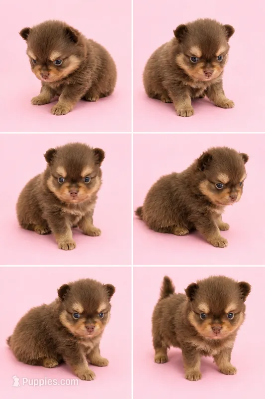 Cocoa (full AKC) – Pomeranian puppy for sale in Middlefield, OH