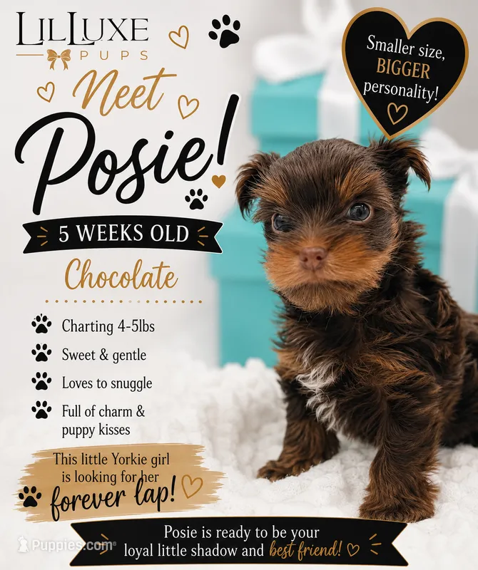 Posie – Yorkshire Terrier puppy for sale in Scottsdale, AZ