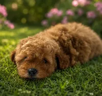 Ruby, a female Goldendoodle for sale in Harrison, AR – 3 of 8