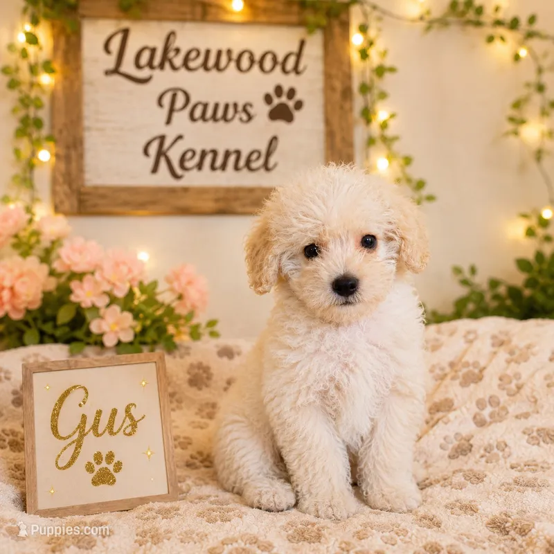 Gus – Maltipoo, Poodle - Miniature  puppy for sale in Conroe, TX
