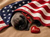Freedom, a male Pug for sale in Danville, KY – 1 of 1