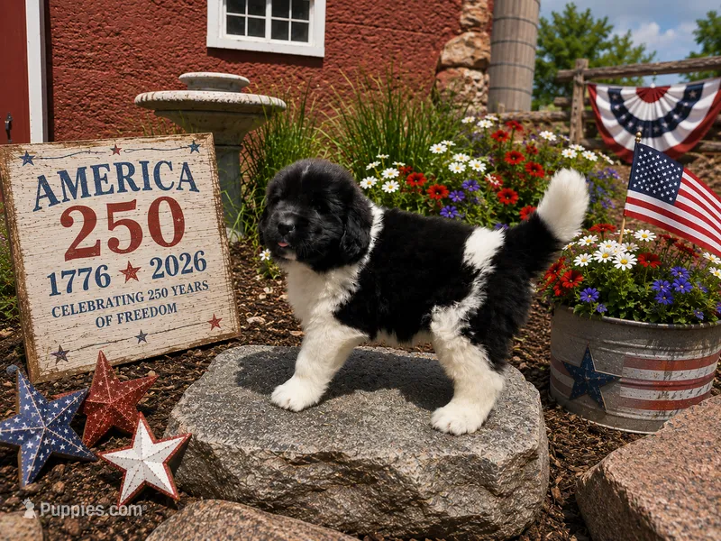 Red Collar – Newfoundland puppy for sale in Mayer, MN