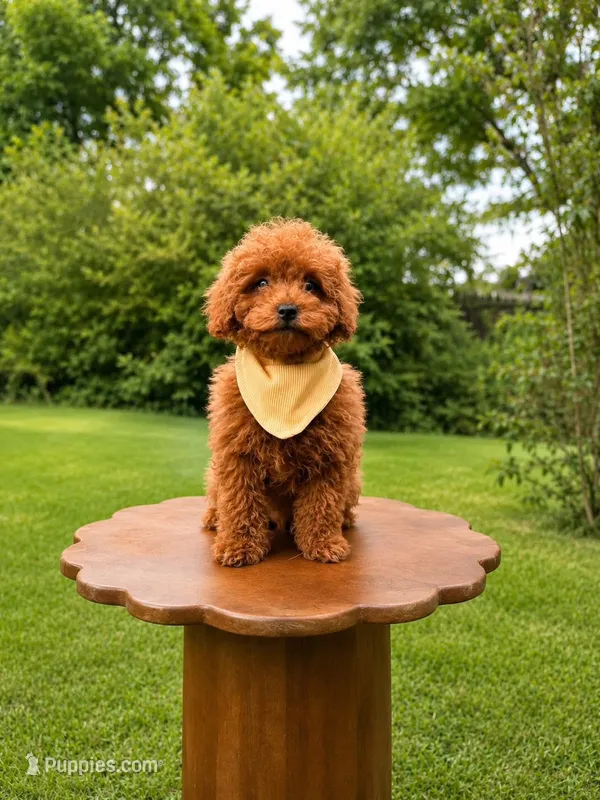 Justin – Goldendoodle, Poodle - Miniature  puppy for sale in Clarksville, TN