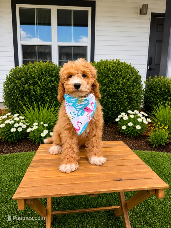 Drogo – Poodle - Miniature , Miniature Goldendoodle puppy for sale in Clarksville, TN