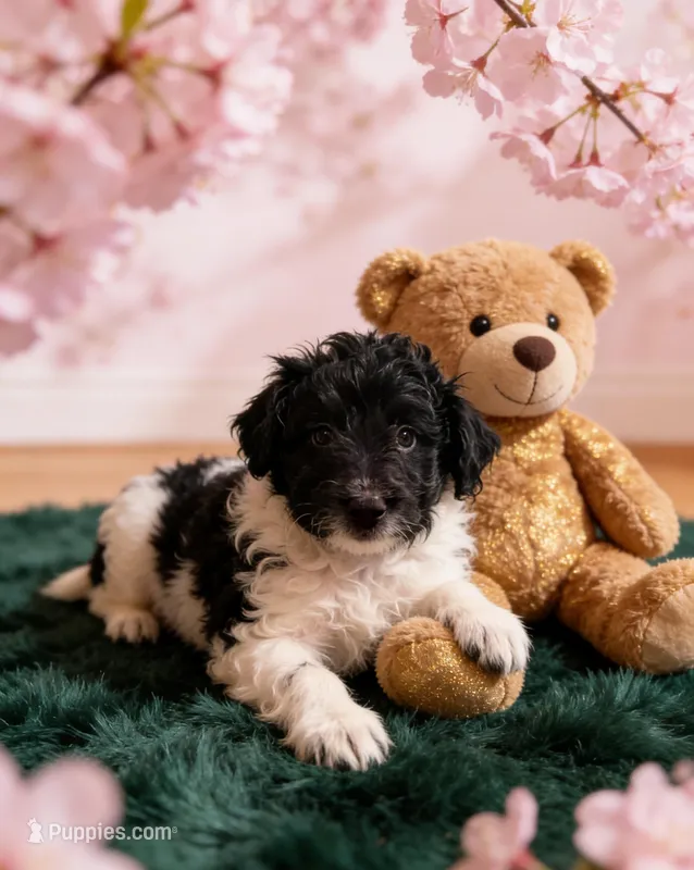 Coco – Shetland Sheepdog, Poodle - Multi-Colored Standard puppy for sale in Pikesville, MD