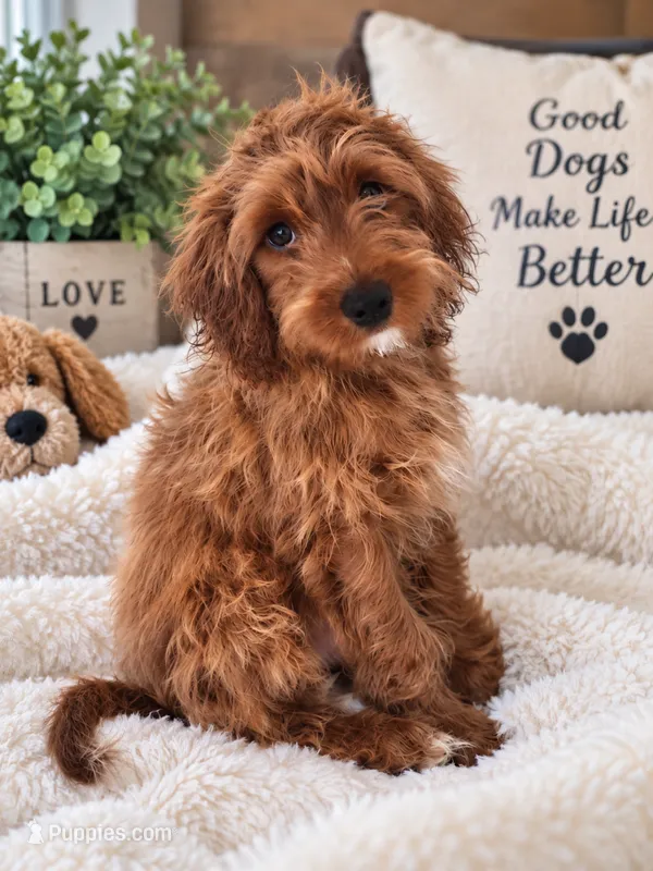 Ruby Stevie Cavapoo F1B – Cavapoo, Poodle - Toy  puppy for sale in Foley, AL