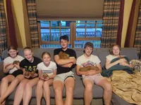 Male #5, a male Vizsla for sale in Woodbine, IA – 4 of 8