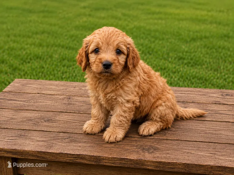 Flippy – Miniature Goldendoodle puppy for sale in Clarita, OK