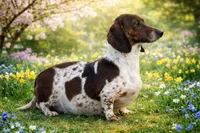 LH dapple male, a male Miniature Dachshund for sale in Collins, GA – Photo 4 of 4