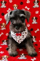 MINIATURE SCHNAUZER "FRITZ", a male Miniature Schnauzer for sale in Fontana, CA – 1 of 2