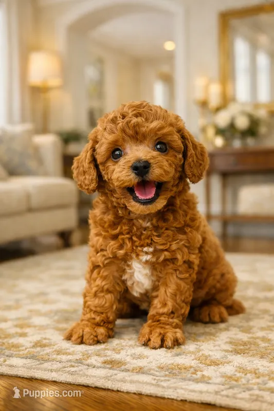 Male AKC tiny  – Poodle - Toy  puppy for sale in North Highlands, CA