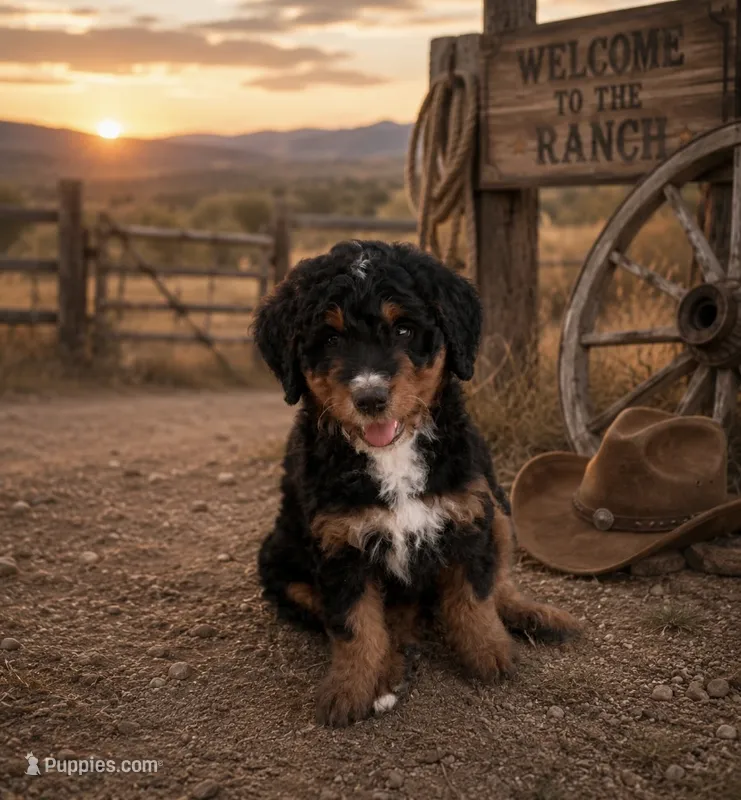 Rhett – Bernedoodle puppy for sale in Lone Grove, OK