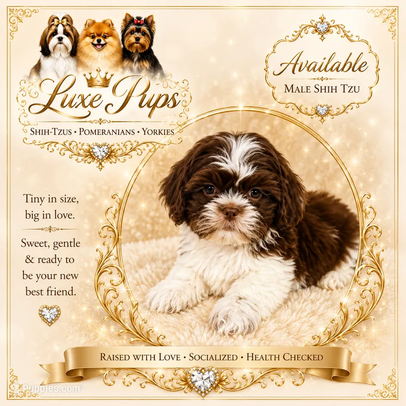 Tony – Shih Tzu puppy for sale in Waterloo, SC