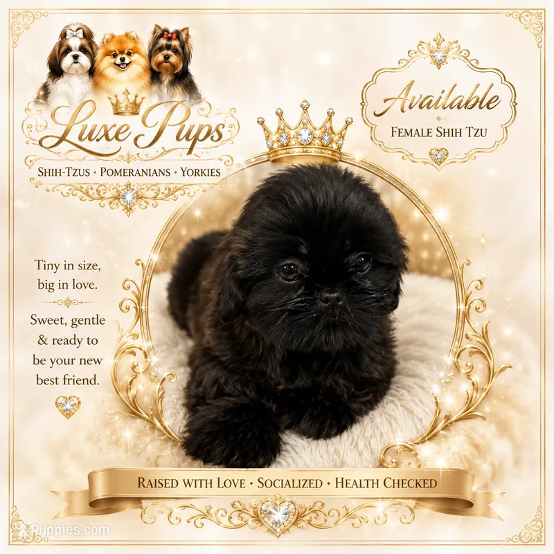 Demi – Shih Tzu puppy for sale in Waterloo, SC