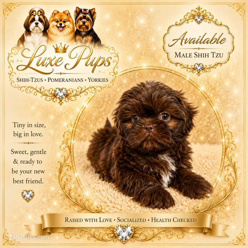 Daniel – Shih Tzu puppy on hold in Waterloo, SC