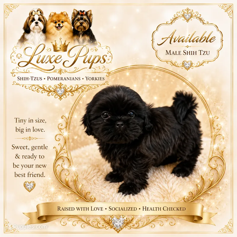 Timmy – Shih Tzu puppy for sale in Waterloo, SC