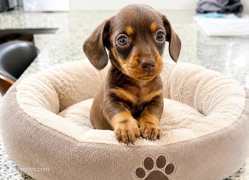 Hersheys ready 7/10 – Miniature Dachshund puppy for sale in Fountain Valley, CA