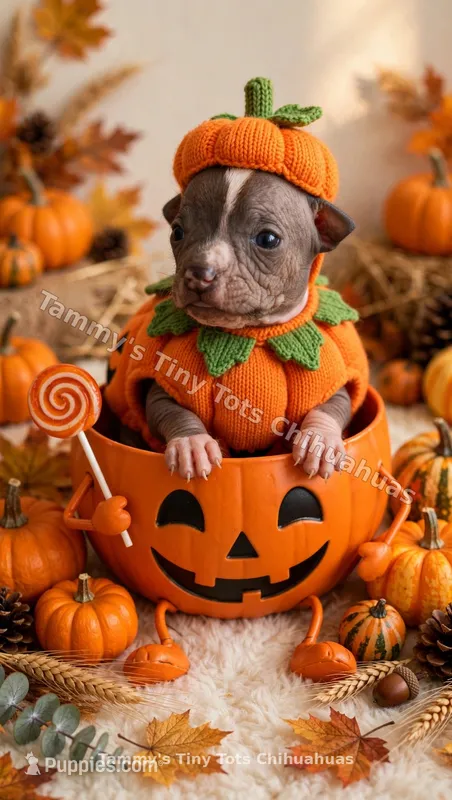 Dobby – Chihuahua, Chinese Crested puppy for sale in Leicester, NC