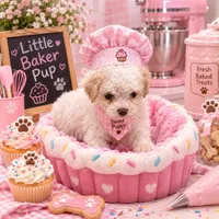 Pink Collar , a female Goldendoodle for sale in Miami, FL – 2 of 6