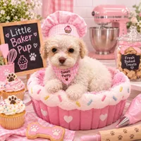 Pink Collar , a female Goldendoodle for sale in Miami, FL – 1 of 6
