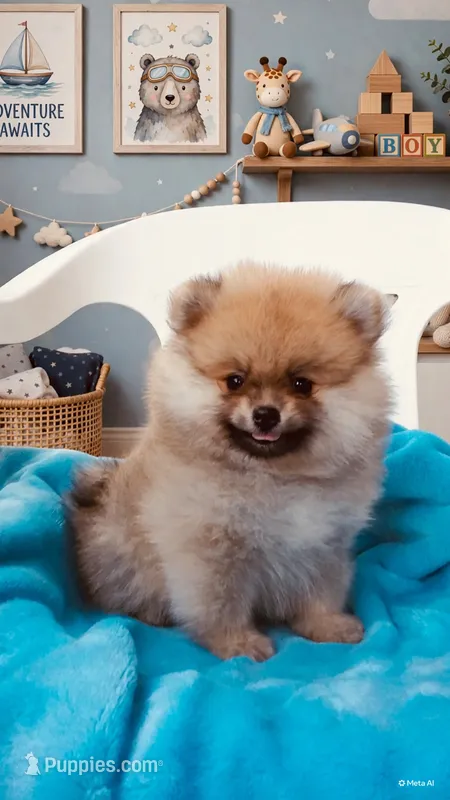 AKC Theo bear 🐻  – Pomeranian puppy for sale in Los Angeles, CA