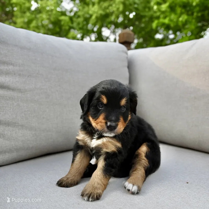 Cooper – Miniature Bernedoodle puppy for sale in Cary, IL