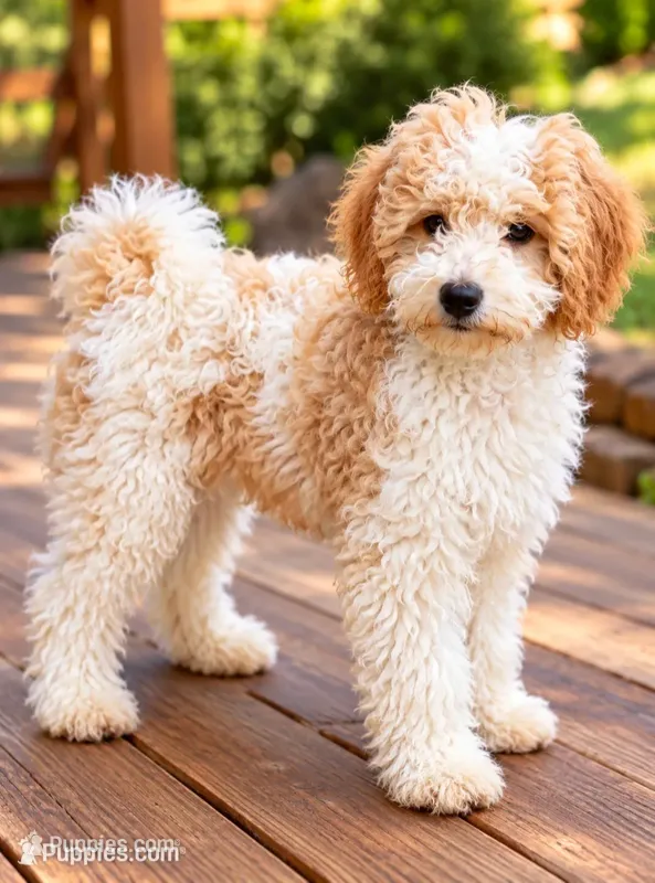 Mr Parti mini-multigen – Labradoodle puppy for sale in Tehachapi, CA